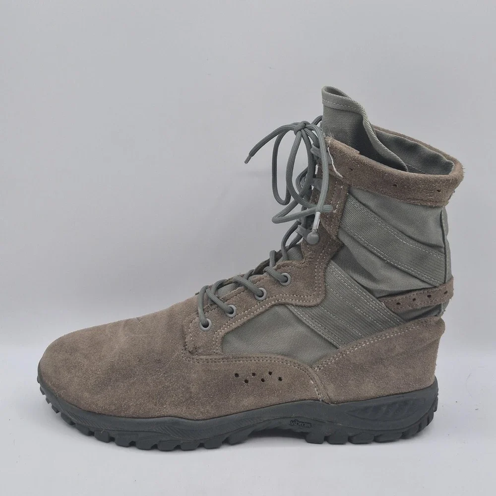 Belleville 620 Boots Mens Size 12.5R Brown Suede Combat Vibram USA Tactical